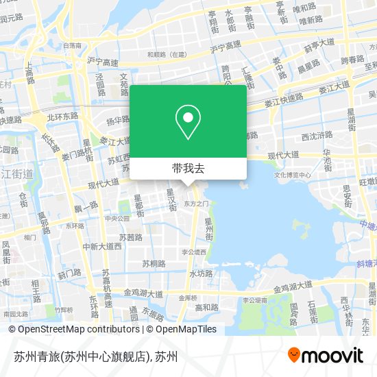 苏州青旅(苏州中心旗舰店)地图