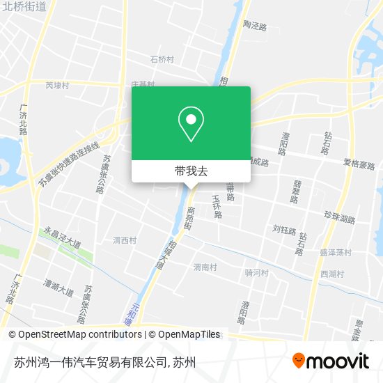 苏州鸿一伟汽车贸易有限公司地图