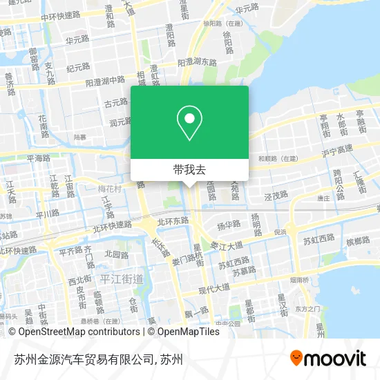 苏州金源汽车贸易有限公司地图