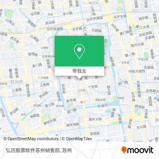 弘历股票软件苏州销售部地图