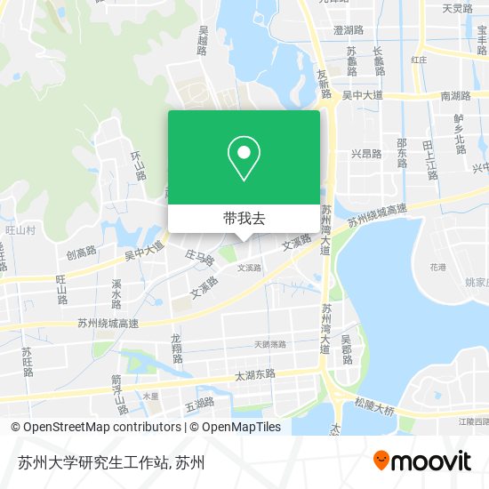 苏州大学研究生工作站地图