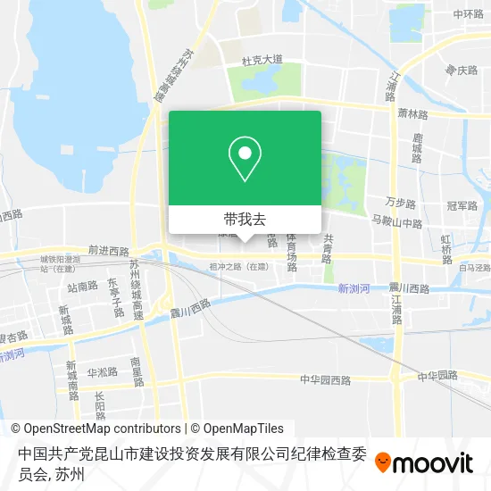 中国共产党昆山市建设投资发展有限公司纪律检查委员会地图