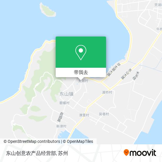 东山创意农产品经营部地图