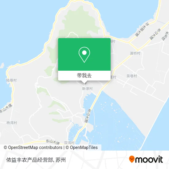 侬益丰农产品经营部地图