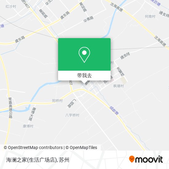 海澜之家(生活广场店)地图