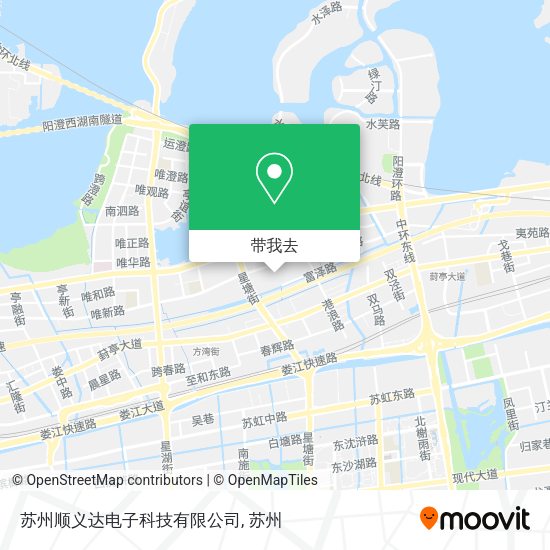苏州顺义达电子科技有限公司地图