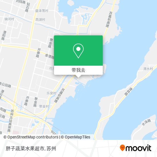 胖子蔬菜水果超市地图
