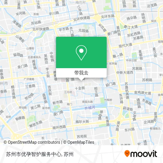 苏州市优孕智护服务中心地图