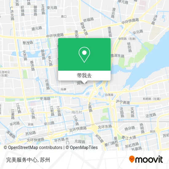完美服务中心地图