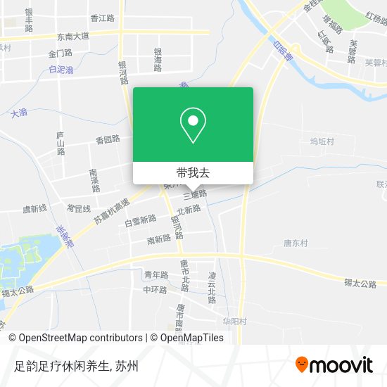 足韵足疗休闲养生地图