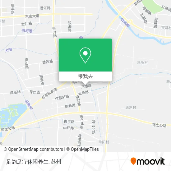 足韵足疗休闲养生地图
