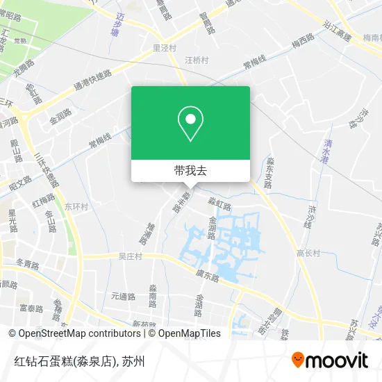 红钻石蛋糕(淼泉店)地图