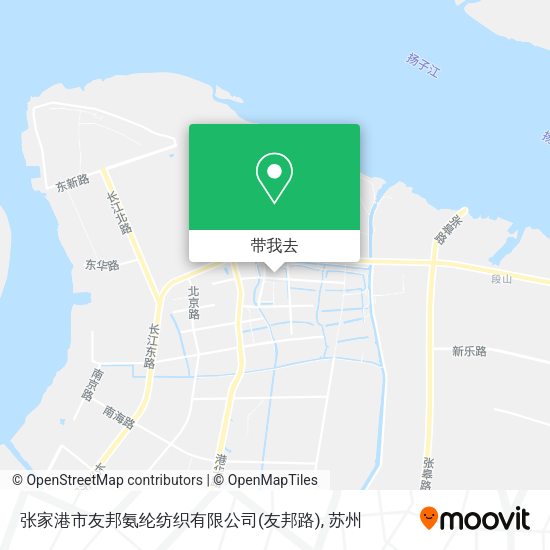 张家港市友邦氨纶纺织有限公司(友邦路)地图