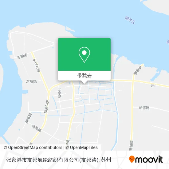 张家港市友邦氨纶纺织有限公司(友邦路)地图