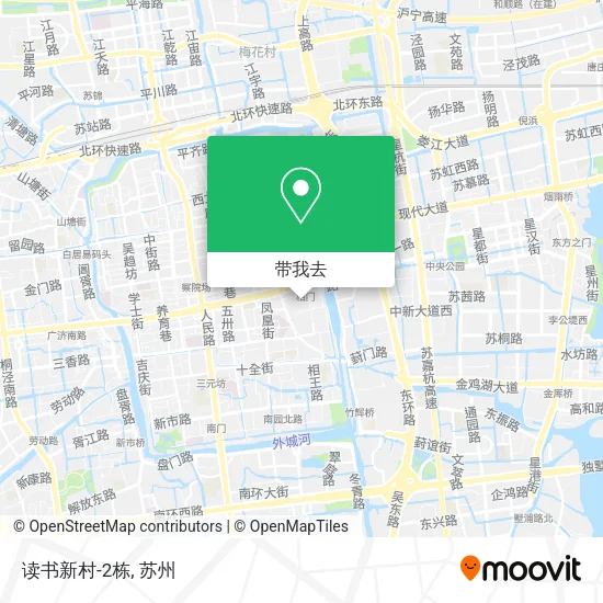 读书新村-2栋地图