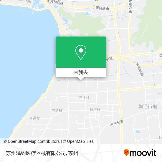 苏州鸿钧医疗器械有限公司地图