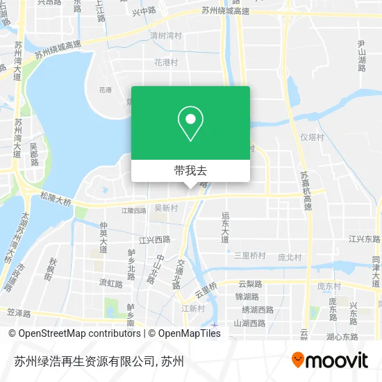 苏州绿浩再生资源有限公司地图