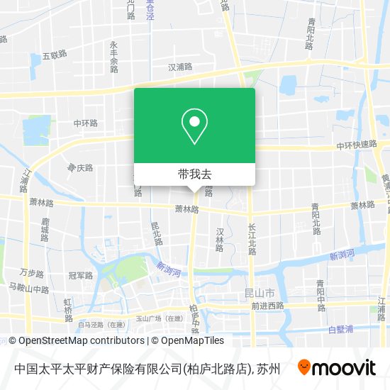 中国太平太平财产保险有限公司(柏庐北路店)地图