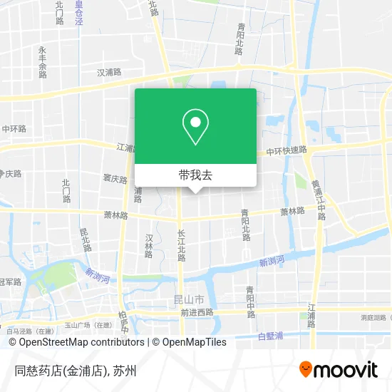 同慈药店(金浦店)地图