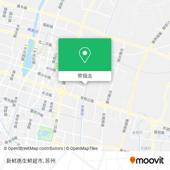 新鲜惠生鲜超市地图