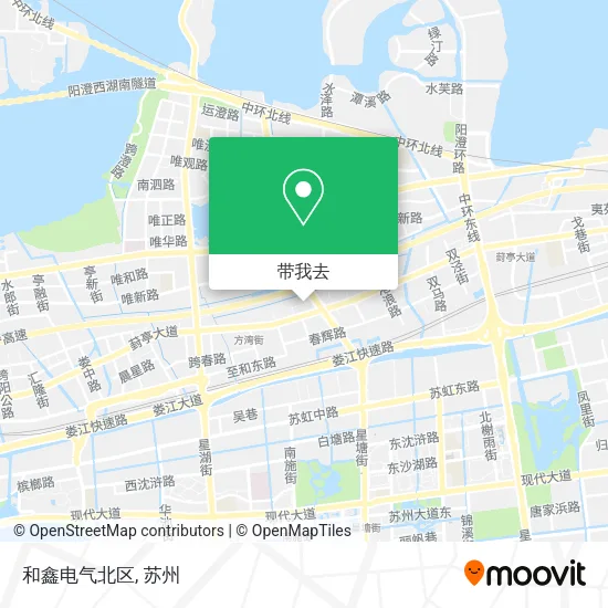和鑫电气北区地图