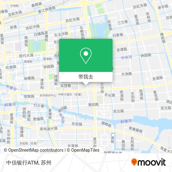 中信银行ATM地图