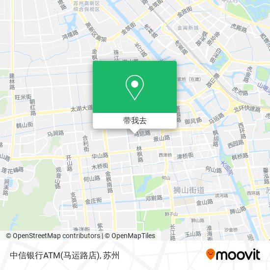 中信银行ATM(马运路店)地图