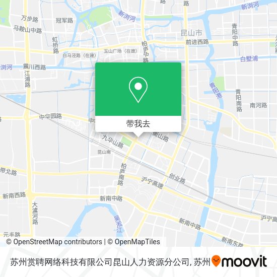 苏州赏聘网络科技有限公司昆山人力资源分公司地图