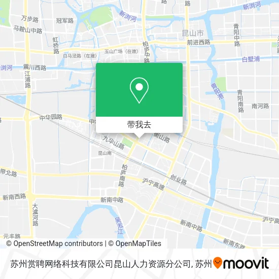 苏州赏聘网络科技有限公司昆山人力资源分公司地图