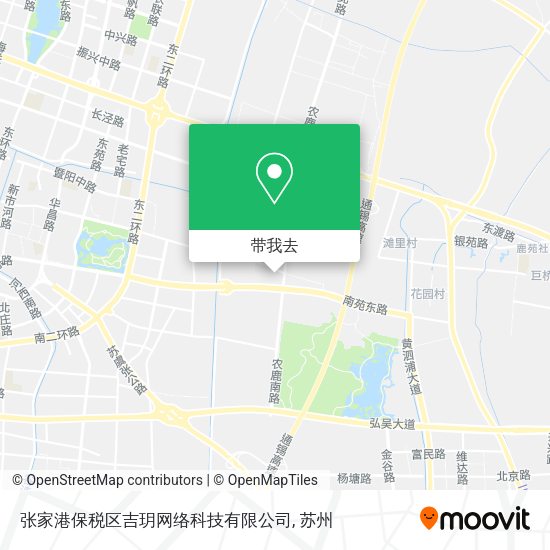 张家港保税区吉玥网络科技有限公司地图