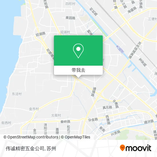 伟诚精密五金公司地图