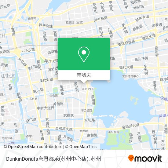 DunkinDonuts唐恩都乐(苏州中心店)地图