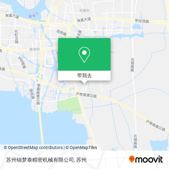 苏州锦梦泰精密机械有限公司地图