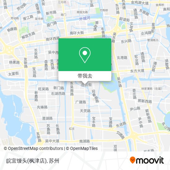 皖宜馒头(枫津店)地图