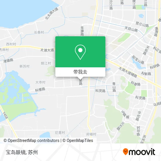 宝岛眼镜地图