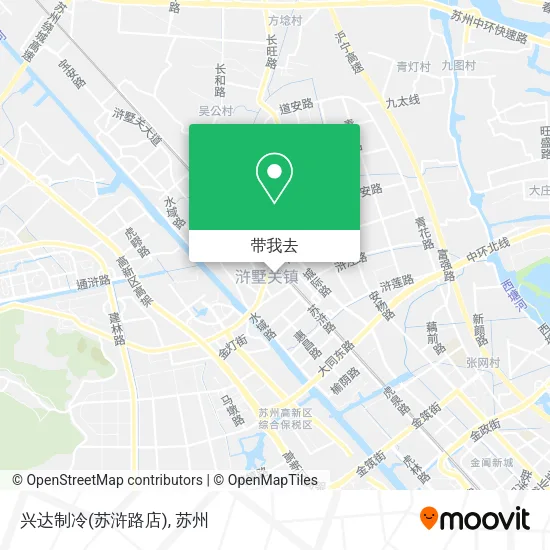 兴达制冷(苏浒路店)地图