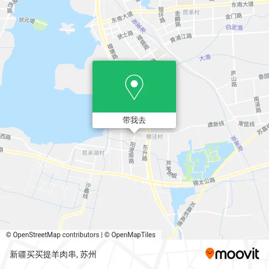 新疆买买提羊肉串地图