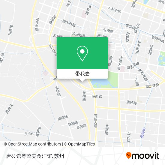 唐公馆粤菜美食汇馆地图