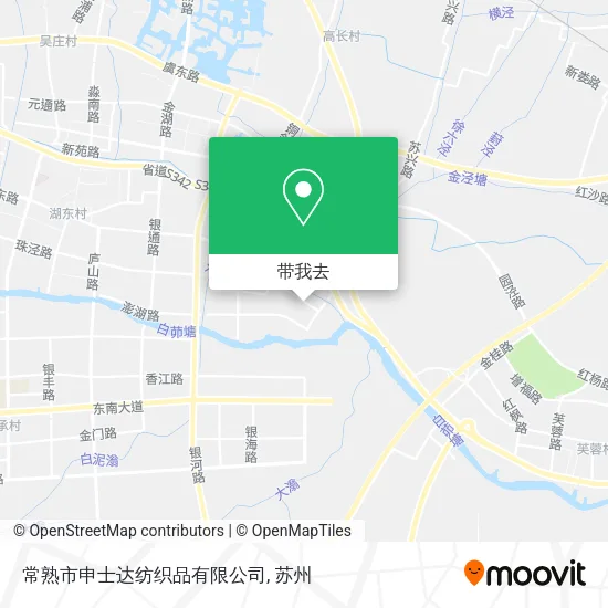 常熟市申士达纺织品有限公司地图