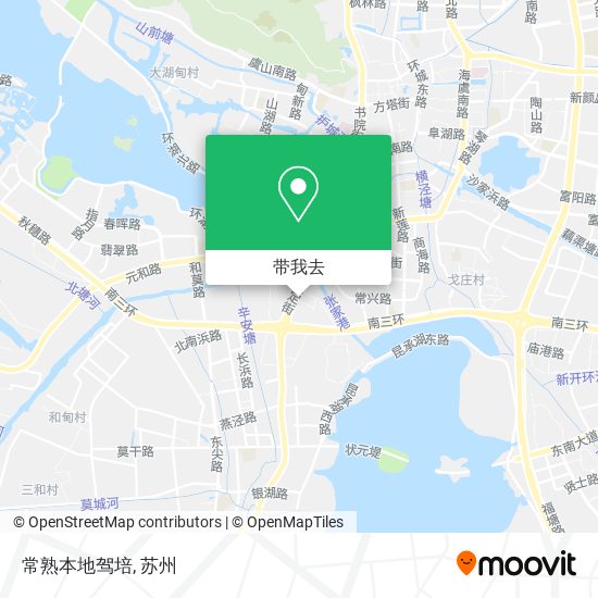 常熟本地驾培地图