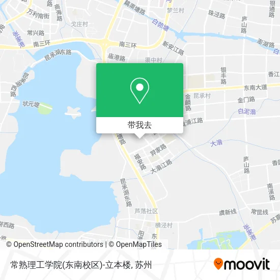 常熟理工学院(东南校区)-立本楼地图