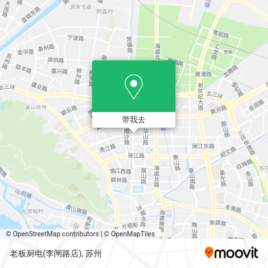 老板厨电(李闸路店)地图