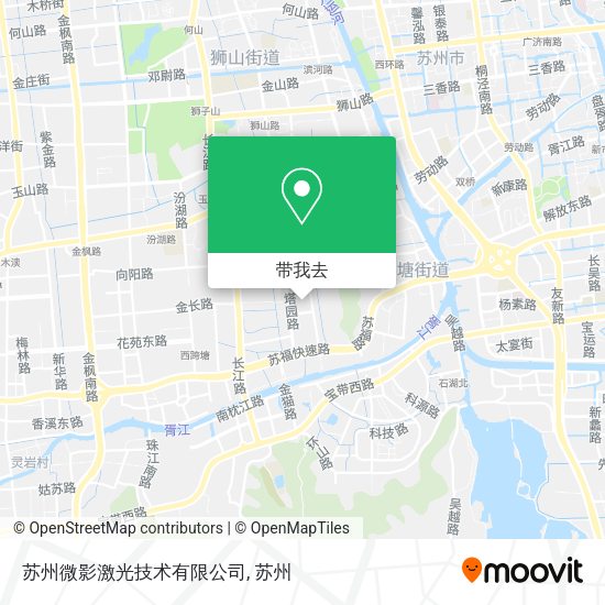 苏州微影激光技术有限公司地图
