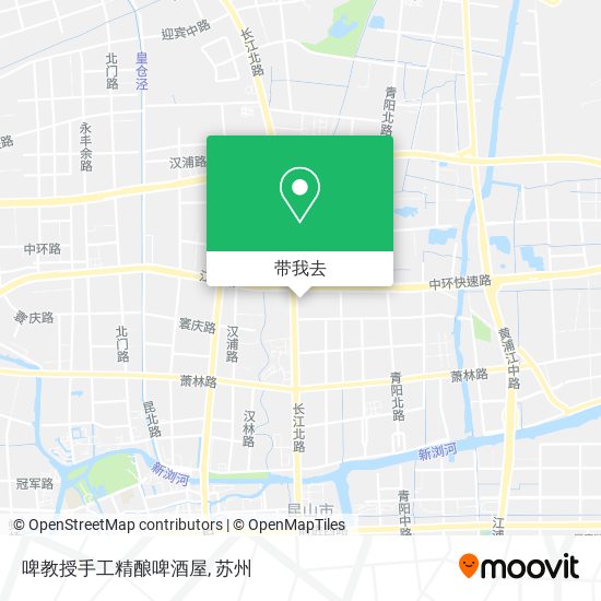 啤教授手工精酿啤酒屋地图