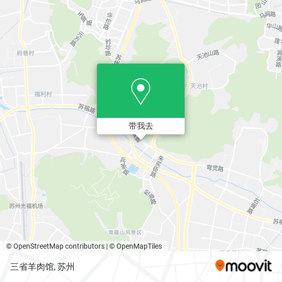 三省羊肉馆地图
