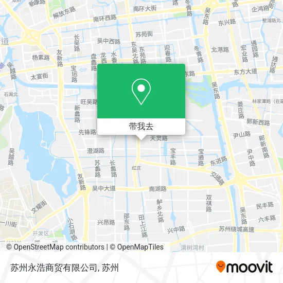 苏州永浩商贸有限公司地图