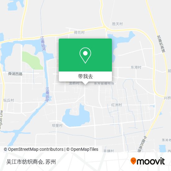 吴江市纺织商会地图