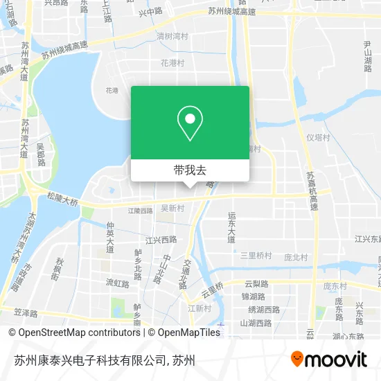 苏州康泰兴电子科技有限公司地图