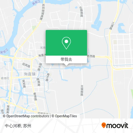 中心河桥地图
