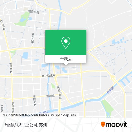 维信纺织工业公司地图